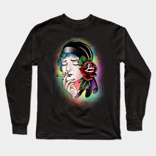 Retro hipster Long Sleeve T-Shirt